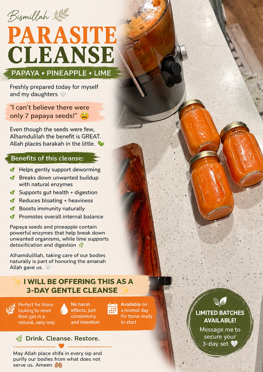 Papaya Parasite Cleanse Bundle 